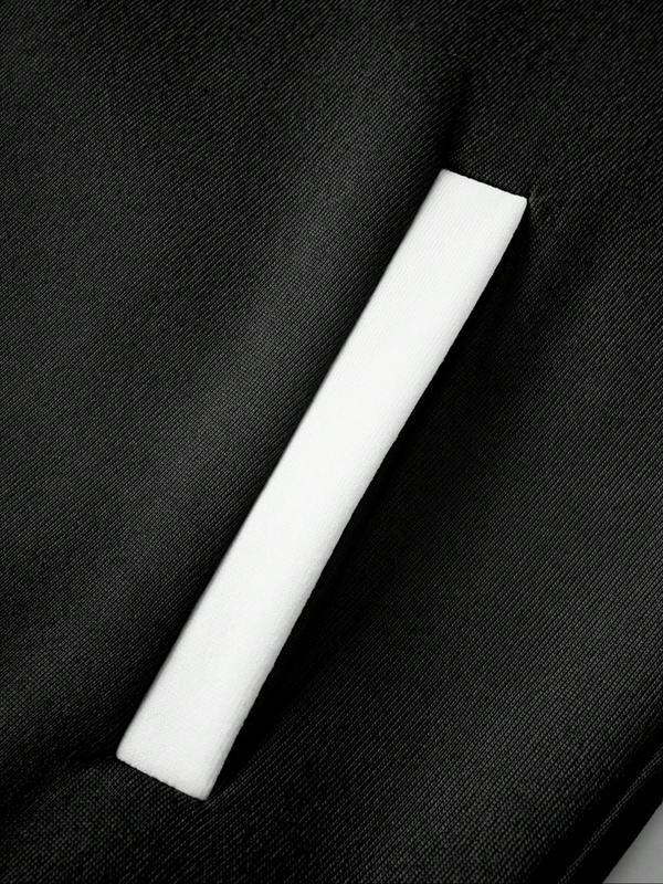 Men's Baseball Jacket Letter Print Long Sleeve Pilot Coat, Preppy Style Fitted Casual Outerwear for Fall & Winter