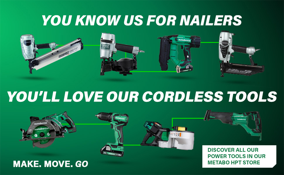 You know us for Nailers YOu&amp;amp;amp;amp;amp;amp;amp;amp;#39;ll love our cordless tools