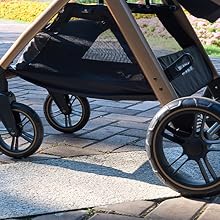 Accombe 2 in 1 Baby Stroller, Convertible Bassinet Pushchair for Infants and Newborns 0-36 Months…