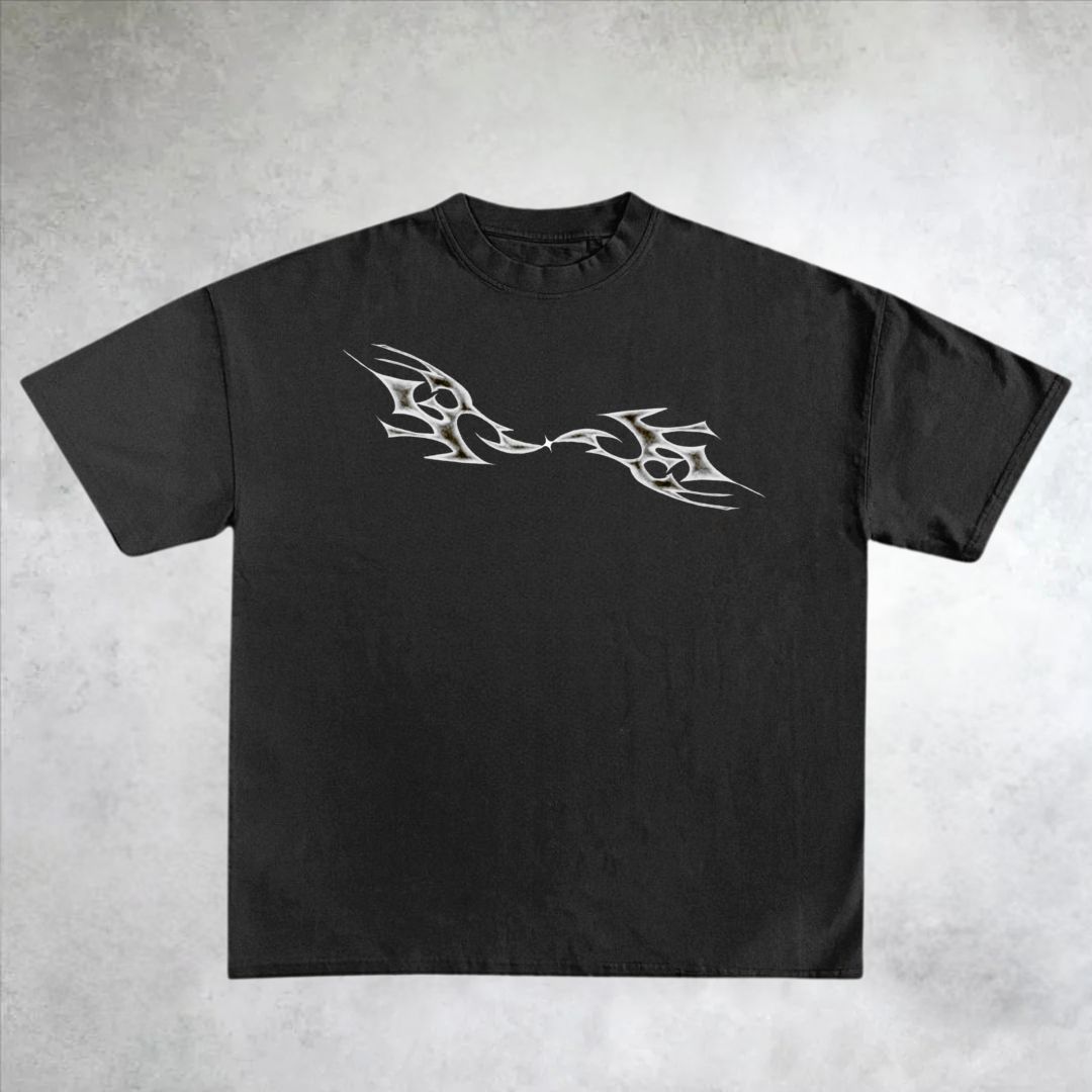 Street Cross Printed Cotton T-Shirt