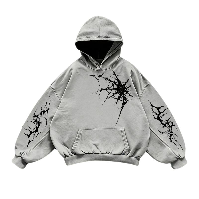 nitechapel-arachnid-sigil-washed-hoodie-gray-front