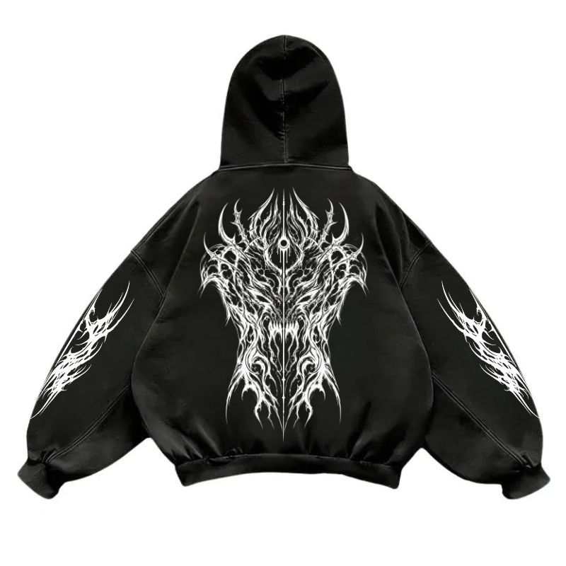 nitechapel-cyber-demon-fission-washed-hoodie-vintage-black-front
