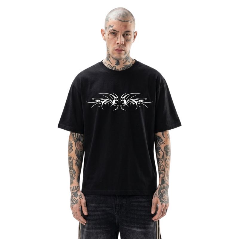 Cyber Tribal Wing T-Shirt