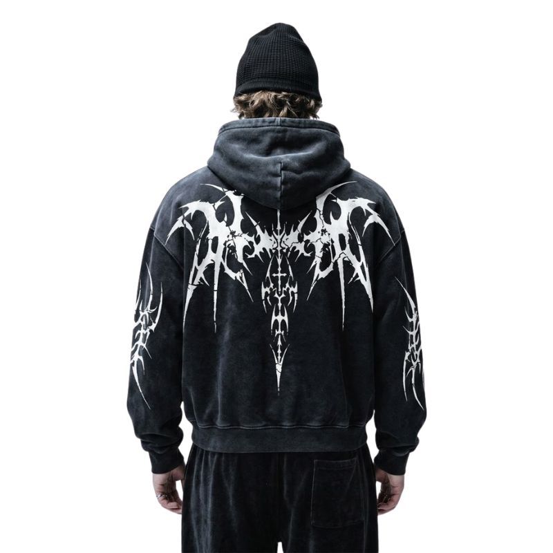 Neo-Tribal Razor Hoodie