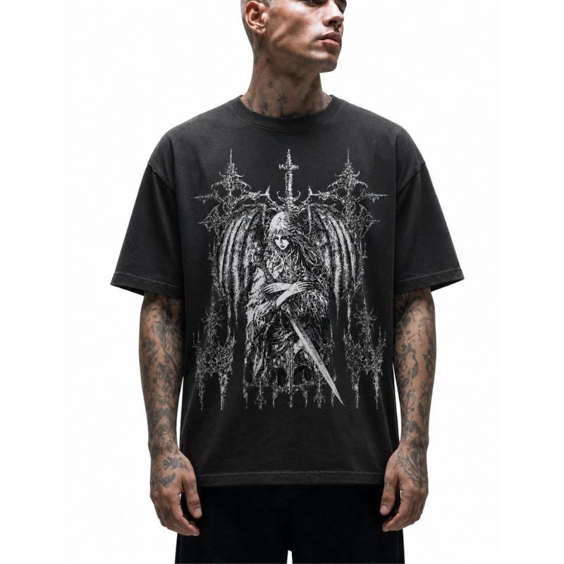Gothic Sword Seraph T-Shirt