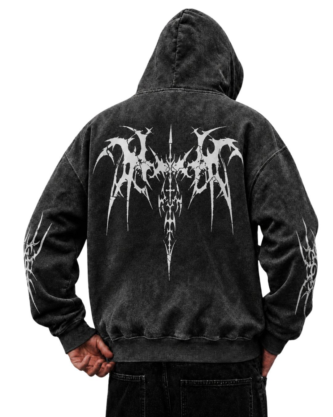 Neo-Tribal Razor Hoodie