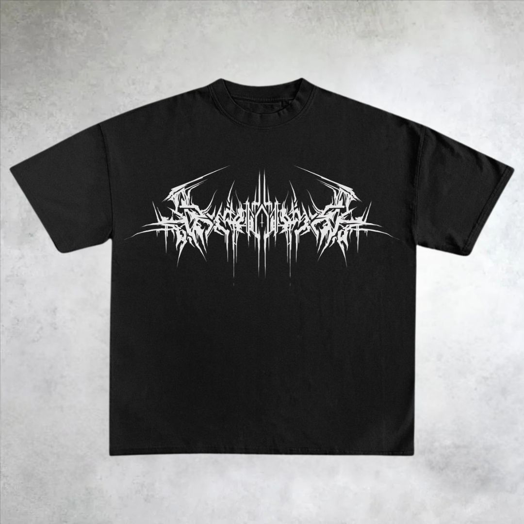 Abstract Graphic Cotton T-Shirt