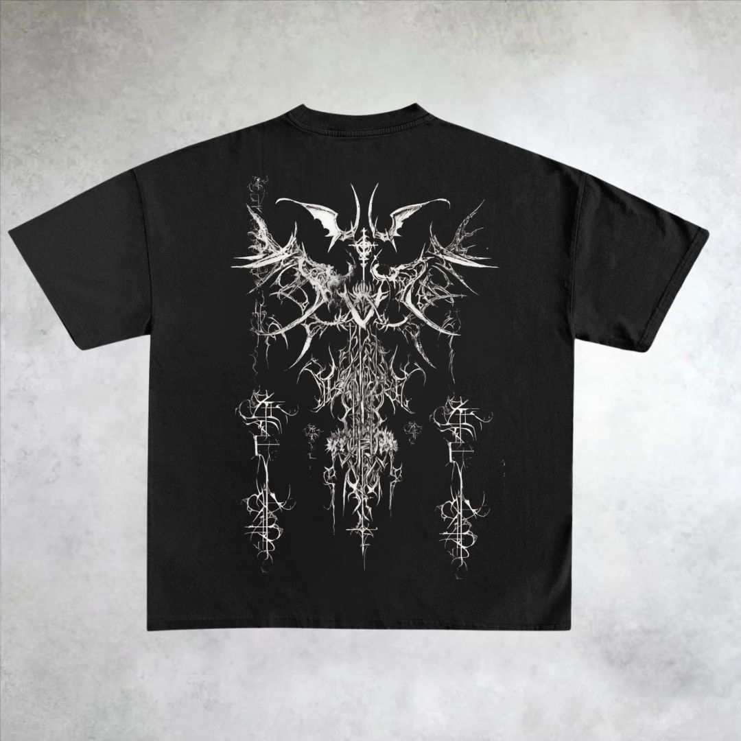 Abstract Graphic Cotton T-Shirt