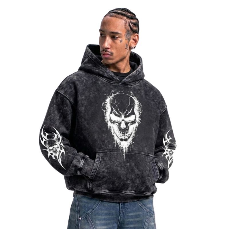 Spectral Skull Sigil Hoodie