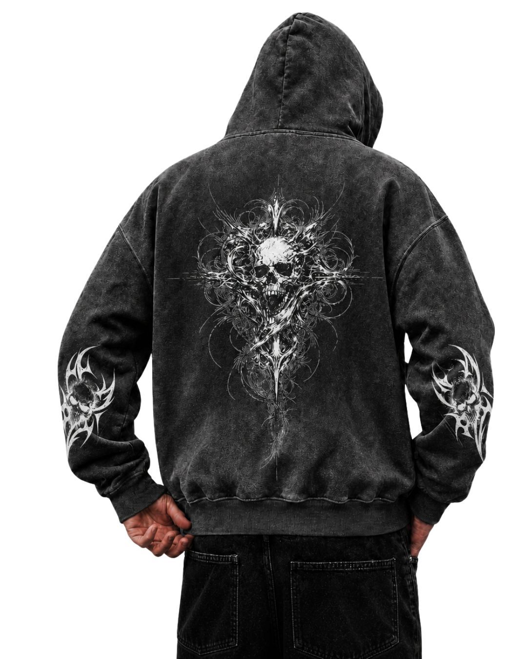 Spectral Skull Sigil Hoodie