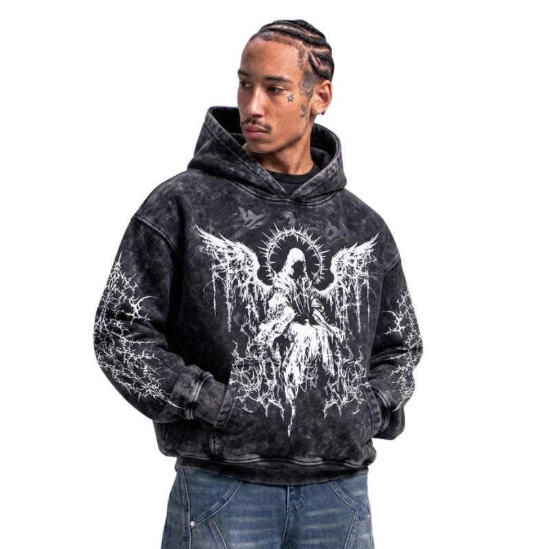 Fractal Dark Saint Hoodie