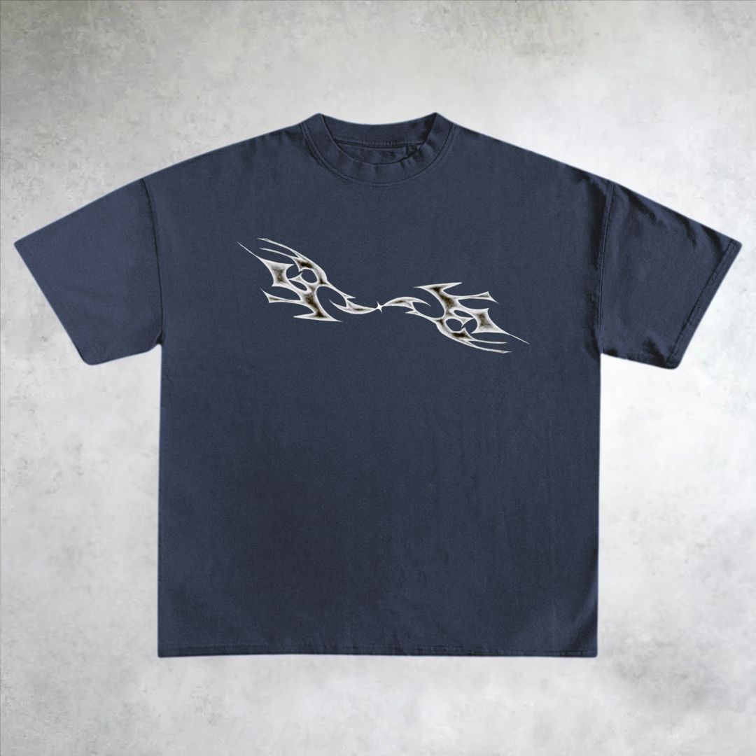 Street Cross Printed Cotton T-Shirt