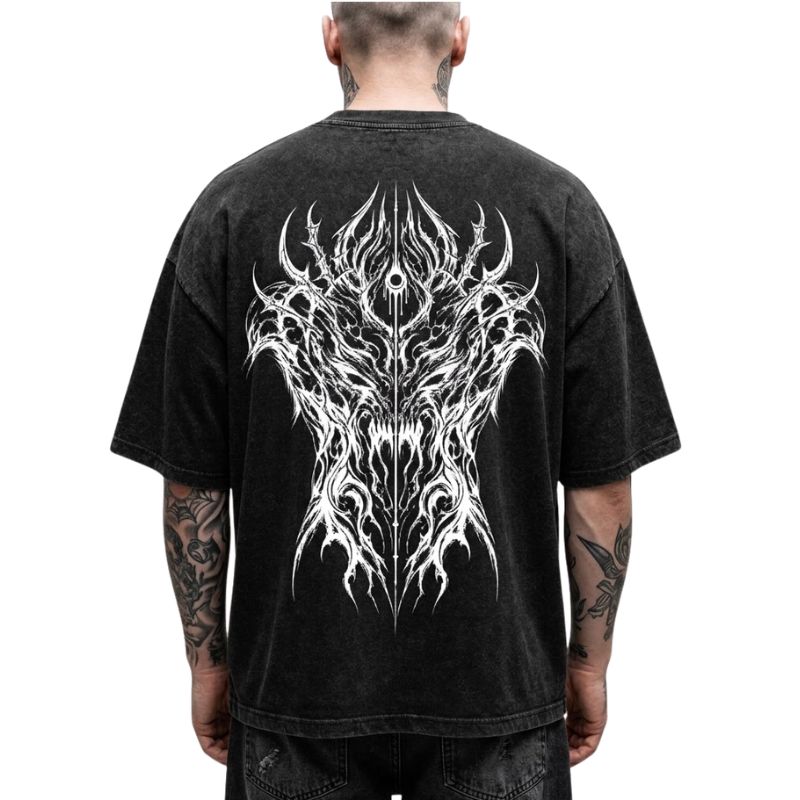 Cyber Demon Fission Heavyweight T-Shirt