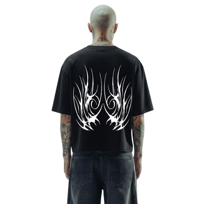 Cyber Tribal Wing T-Shirt