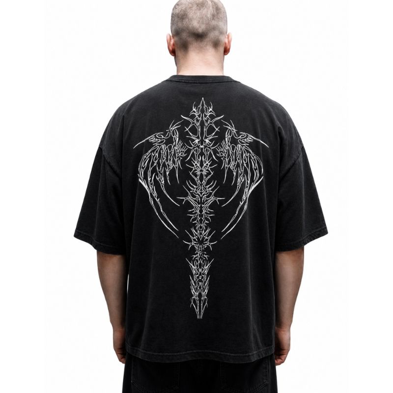 Biomech Vertebrae T-Shirt