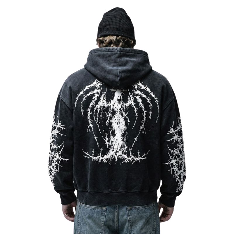 Fractal Seraph Decay Hoodie