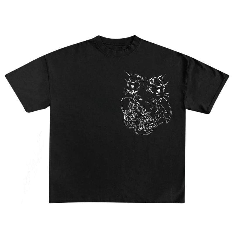 nitechapel-twin-grim-feline-heavyweight-t-shirt-black-front