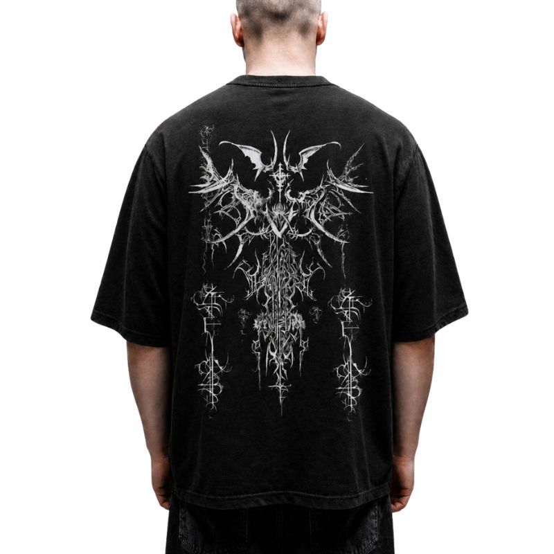 Neo-Gothic Winged Sigil T-Shirt