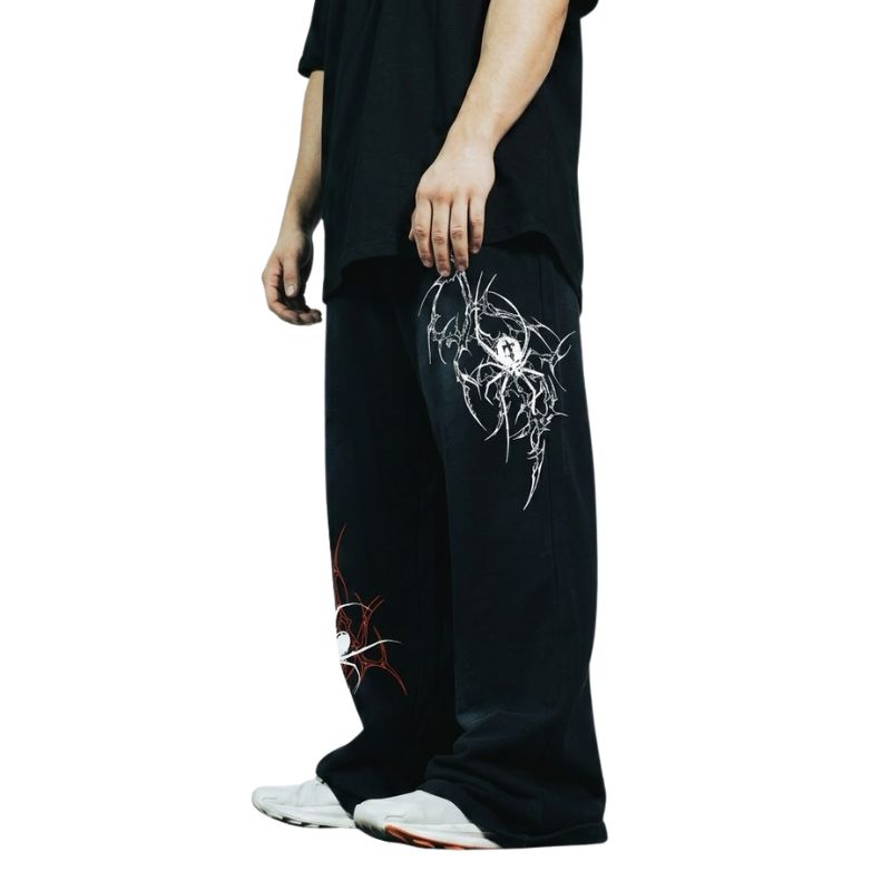 Arachnid Web Sigil Baggy Sweatpants