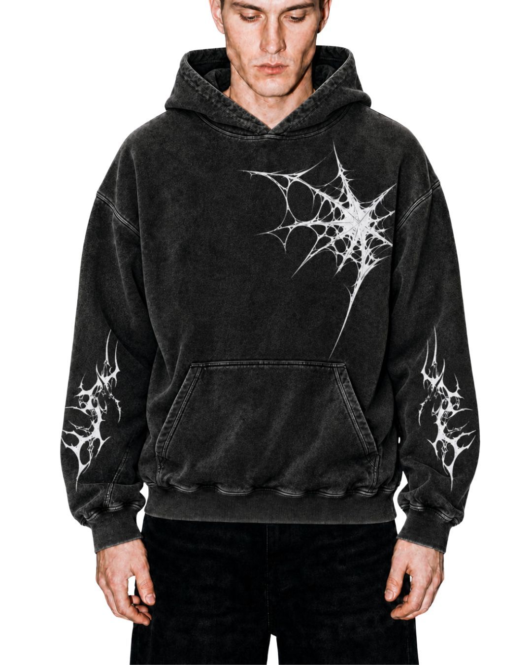 Arachnid Sigil Washed Hoodie