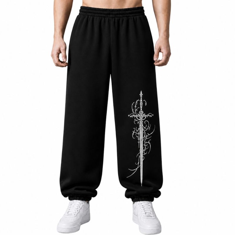 Baroque Sword Vine Baggy Sweatpants