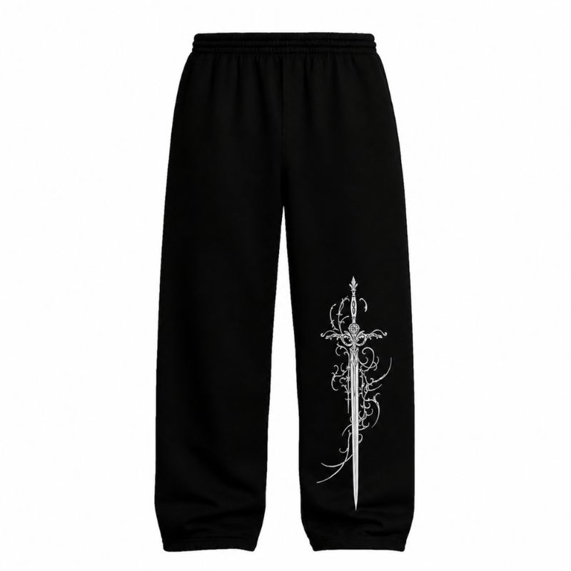 Baroque Sword Vine Baggy Sweatpants