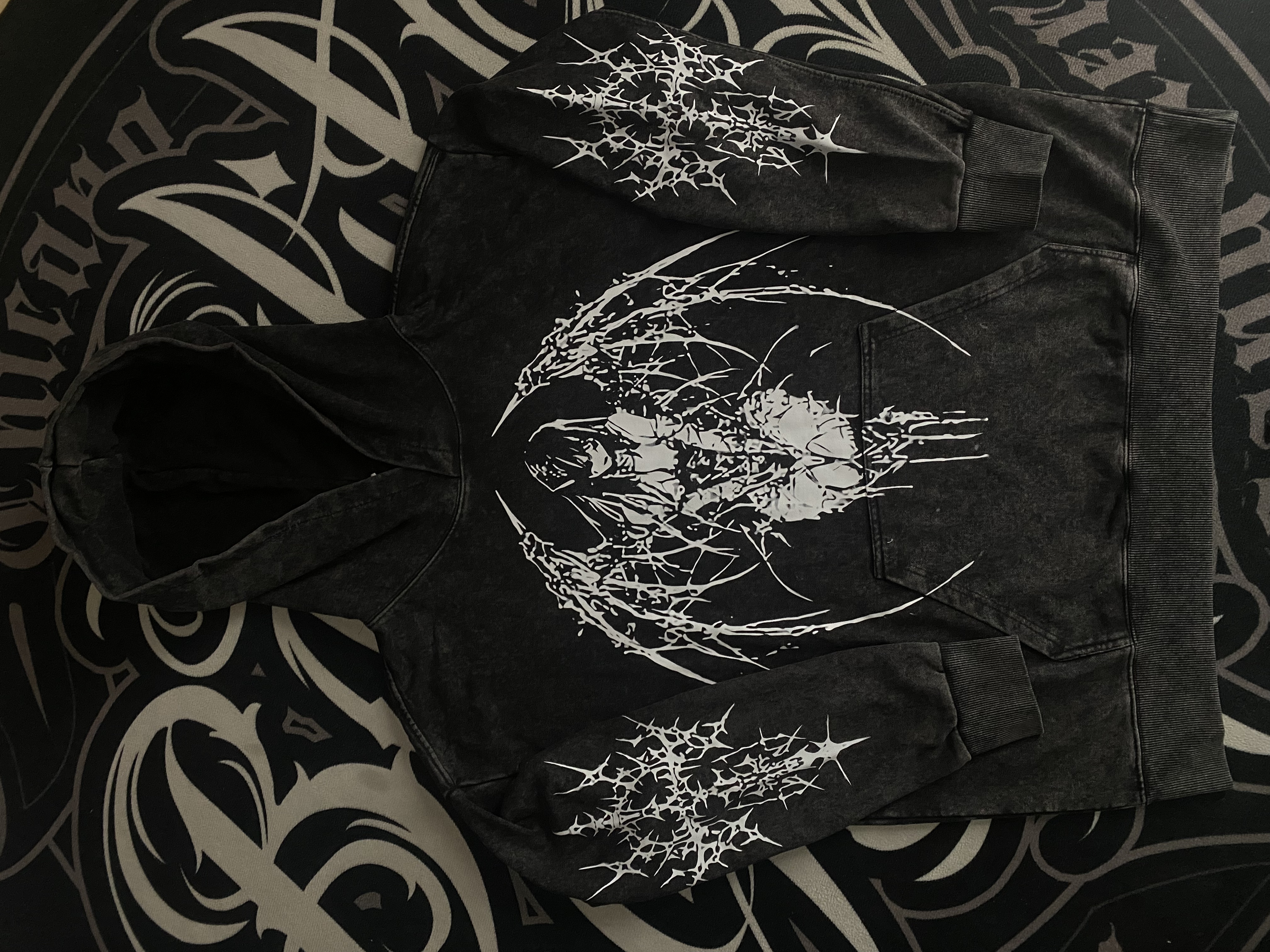 Dark Fairy Y2K Grunge Hoodie