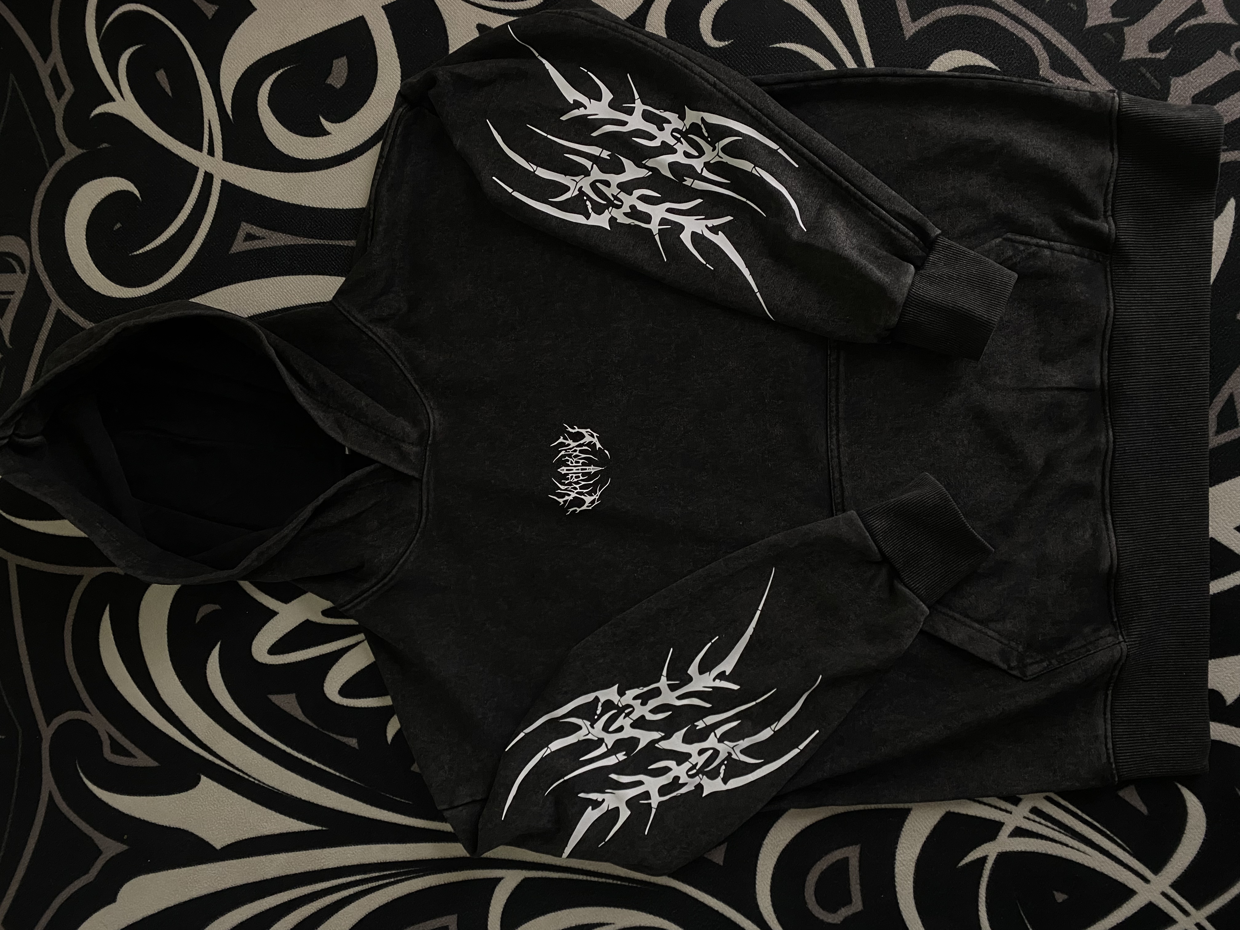Neo-Tribal Razor Hoodie