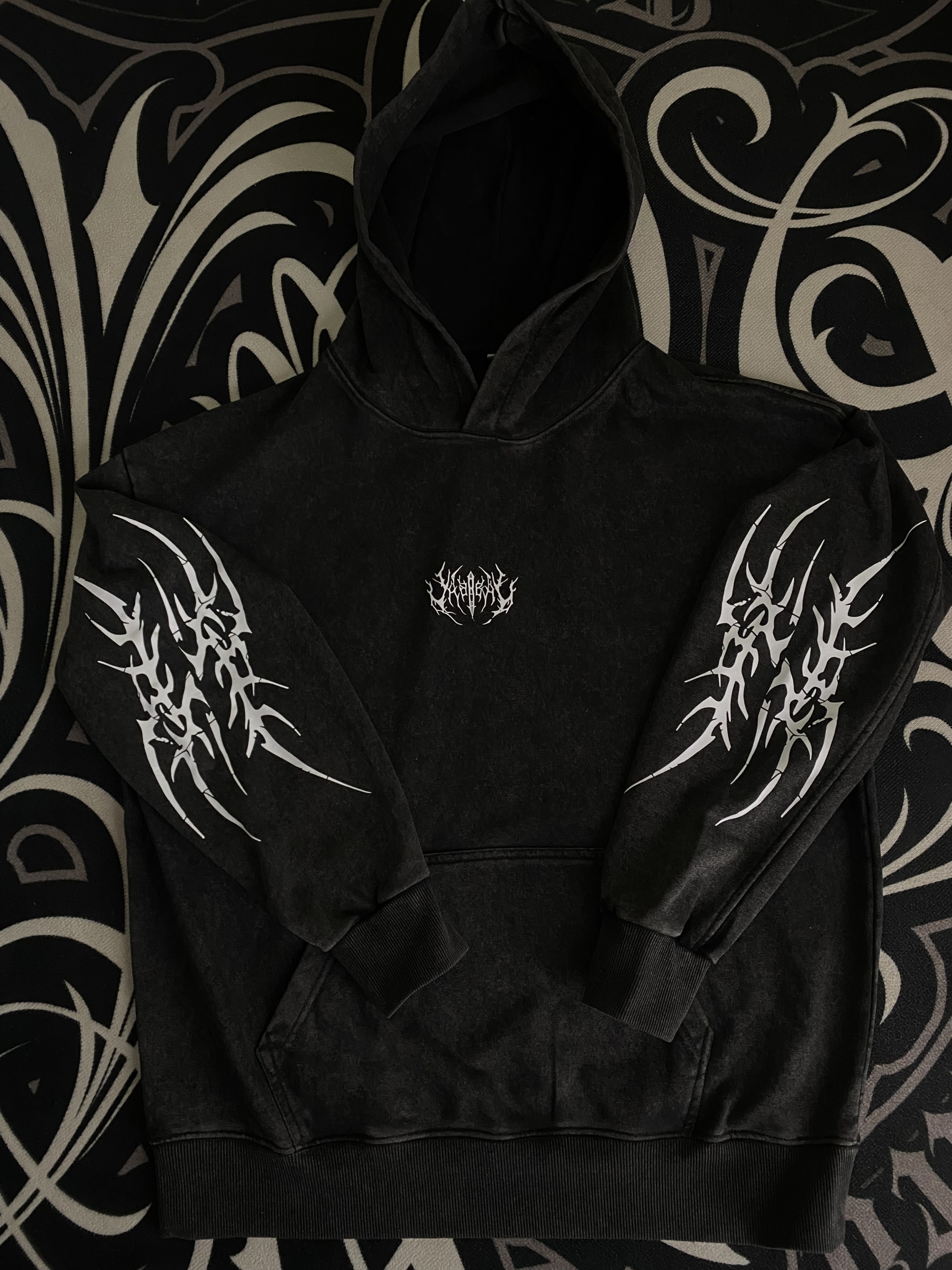Neo-Tribal Razor Hoodie