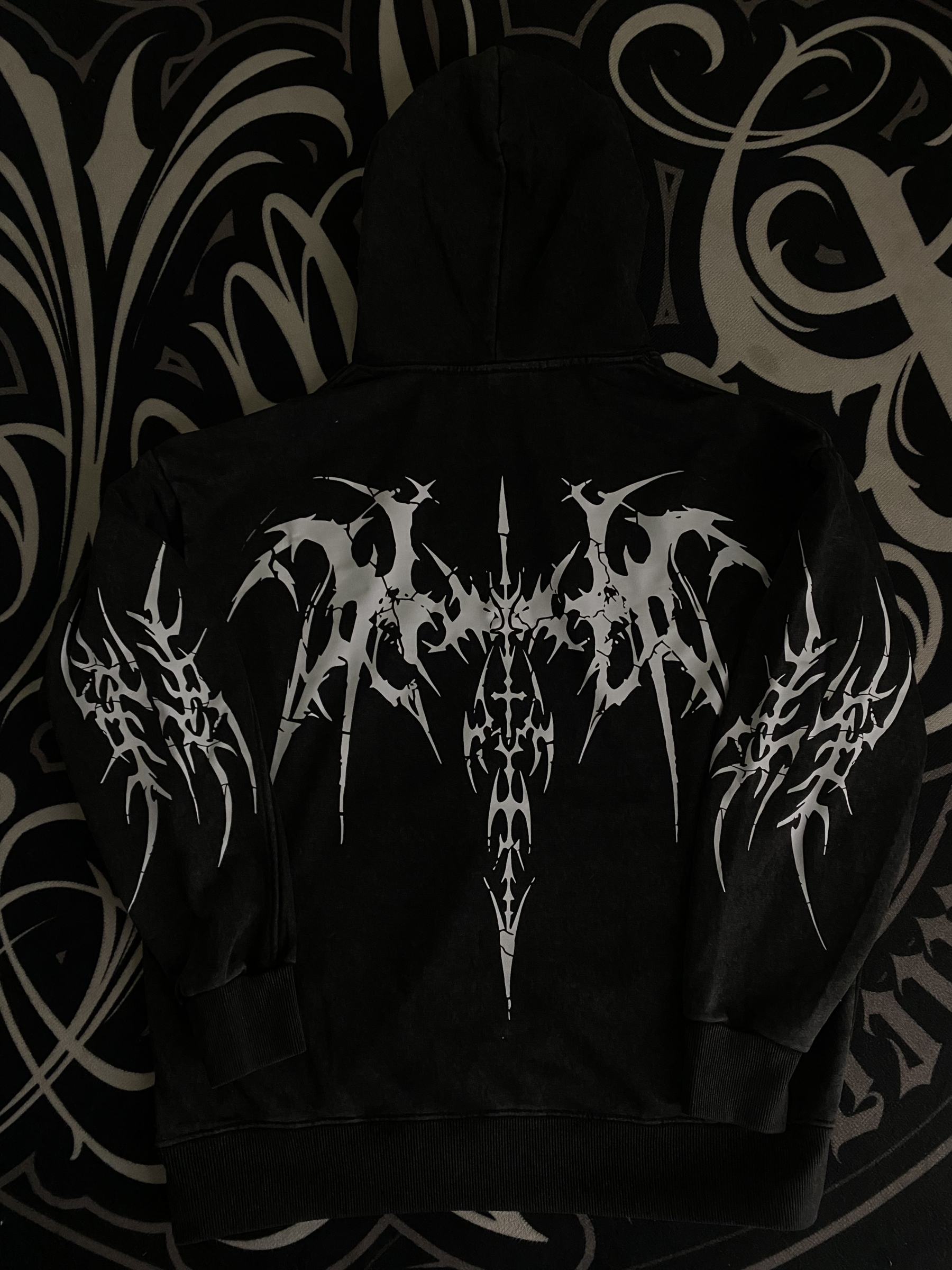 Neo-Tribal Razor Hoodie