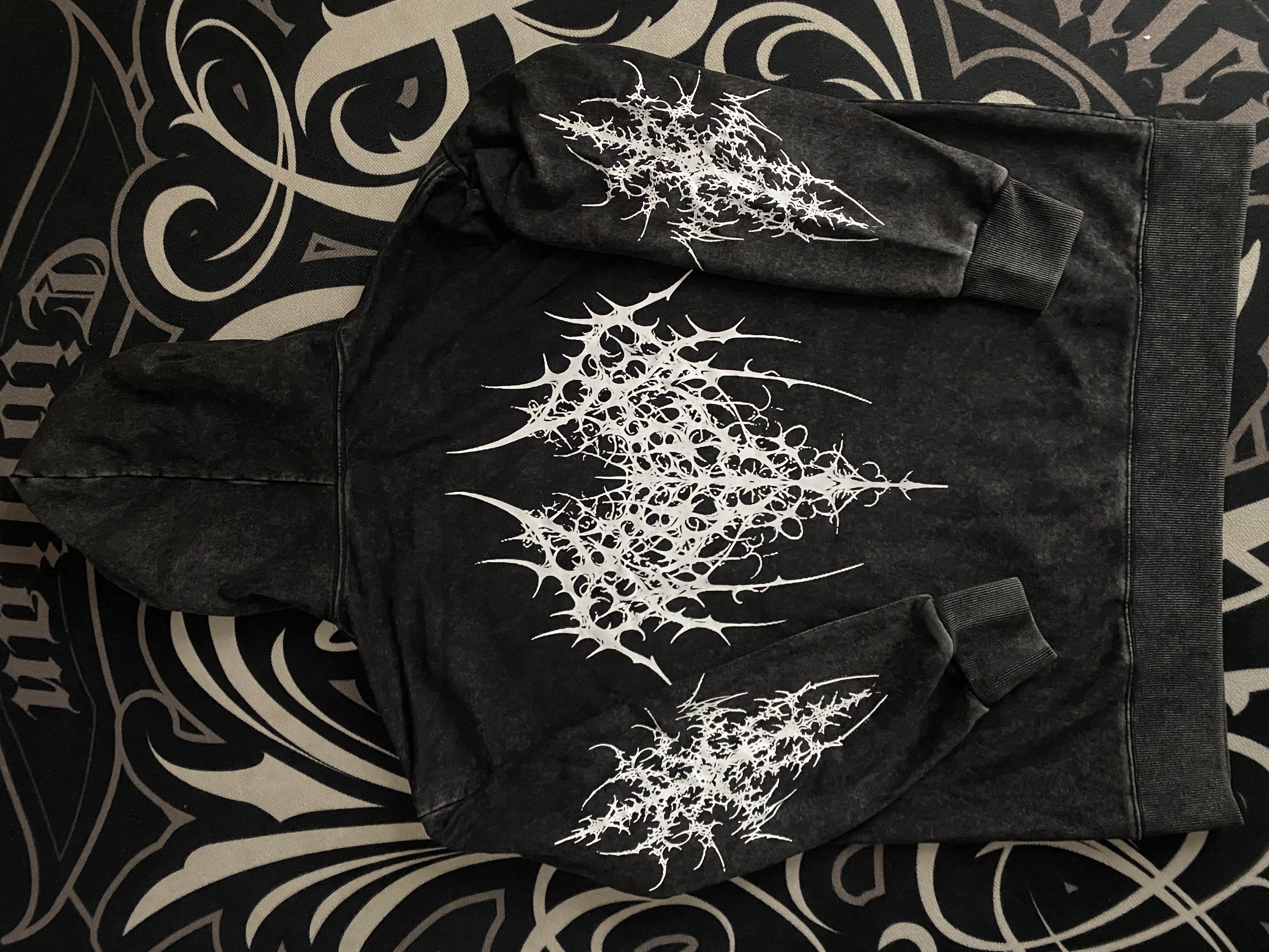 Spiked Cyber Sigilism Hoodie