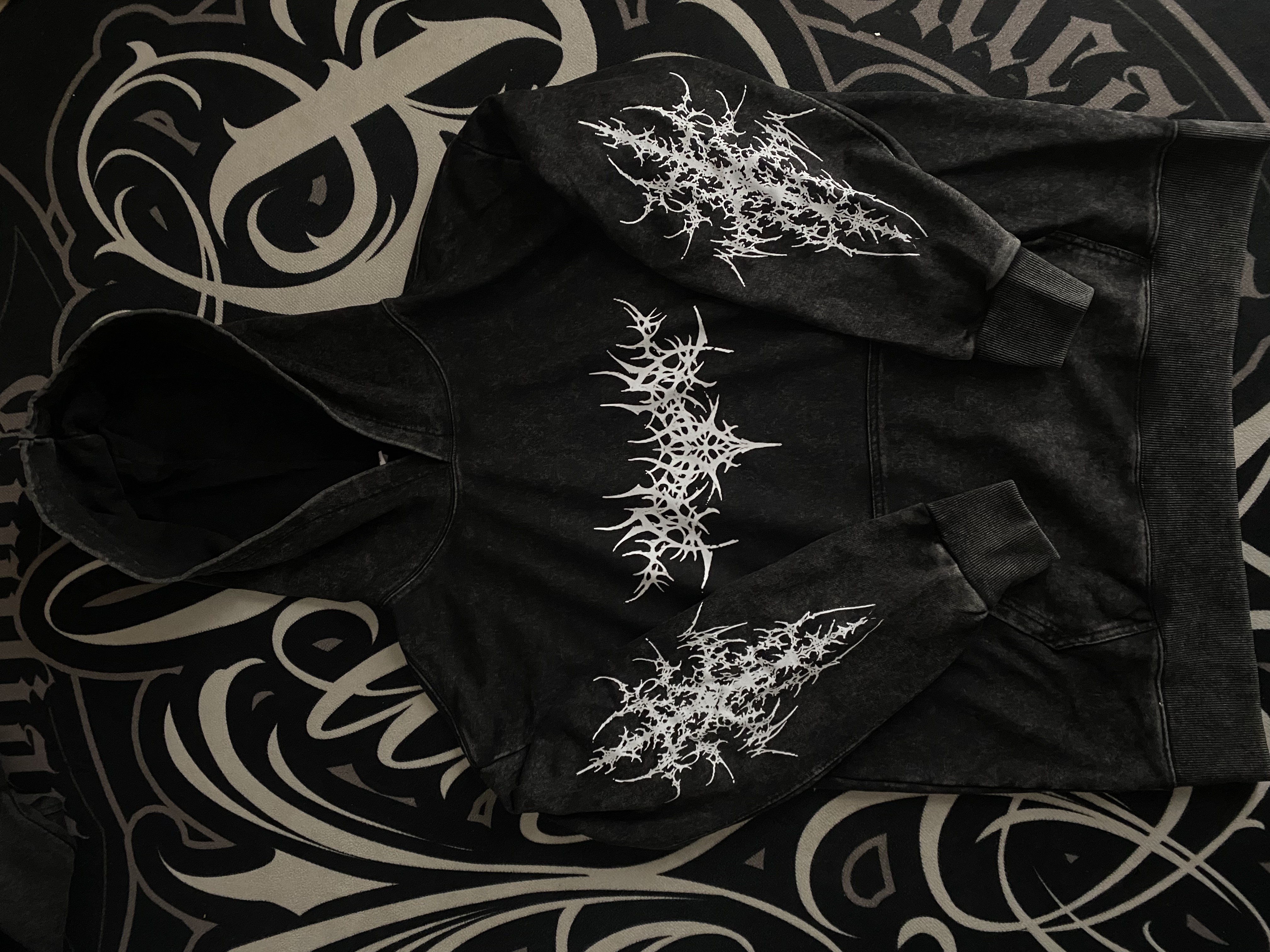 Spiked Cyber Sigilism Hoodie