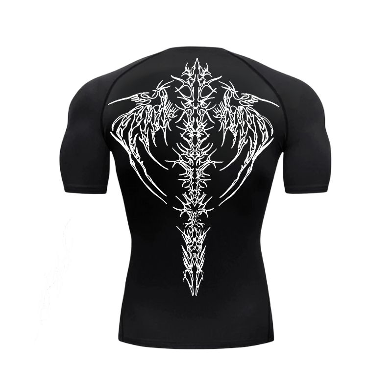 Biomech Vertebrae Compression T-Shirt