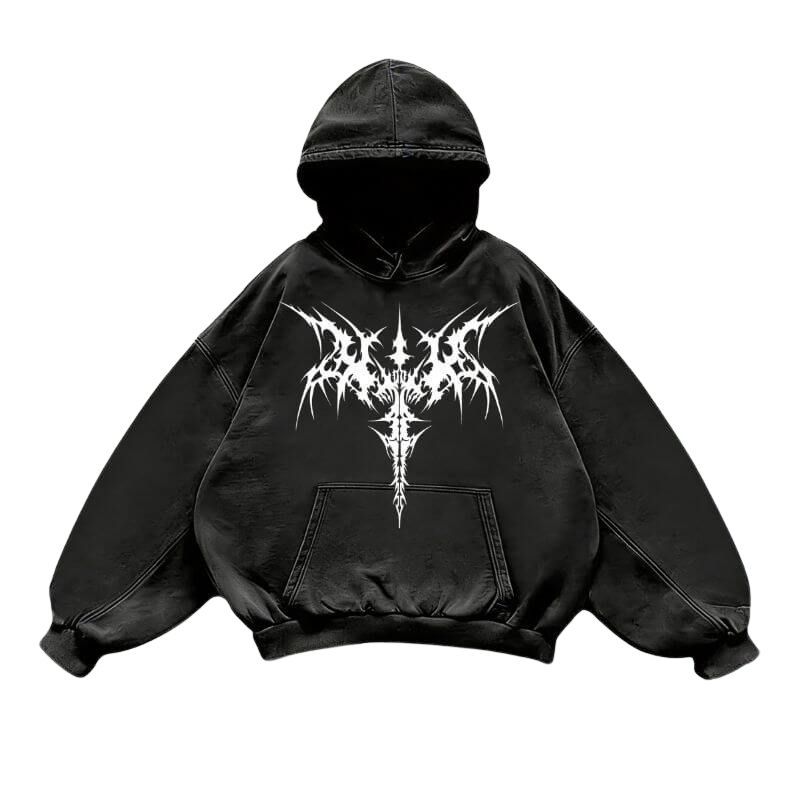 nitechapel-fallen-angel-hoodie-washed-black-front