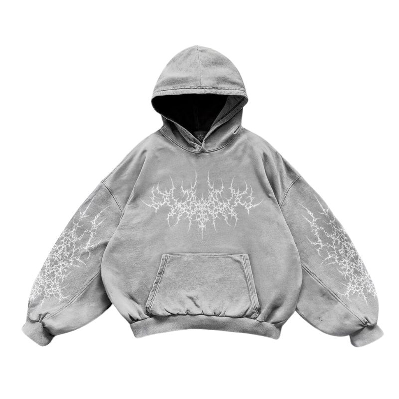nitechapel-gothic-fractal-cyber-totem-hoodie-gray-front
