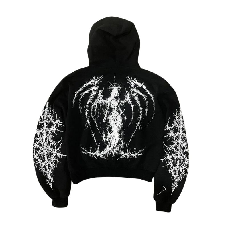 nitechapel-fractal-seraph-decay-hoodie-washed-black-front