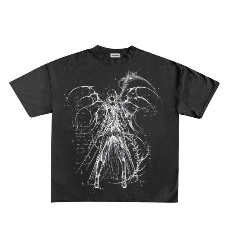 nitechapel-sketch-angel-archive-t-shirt-black-front