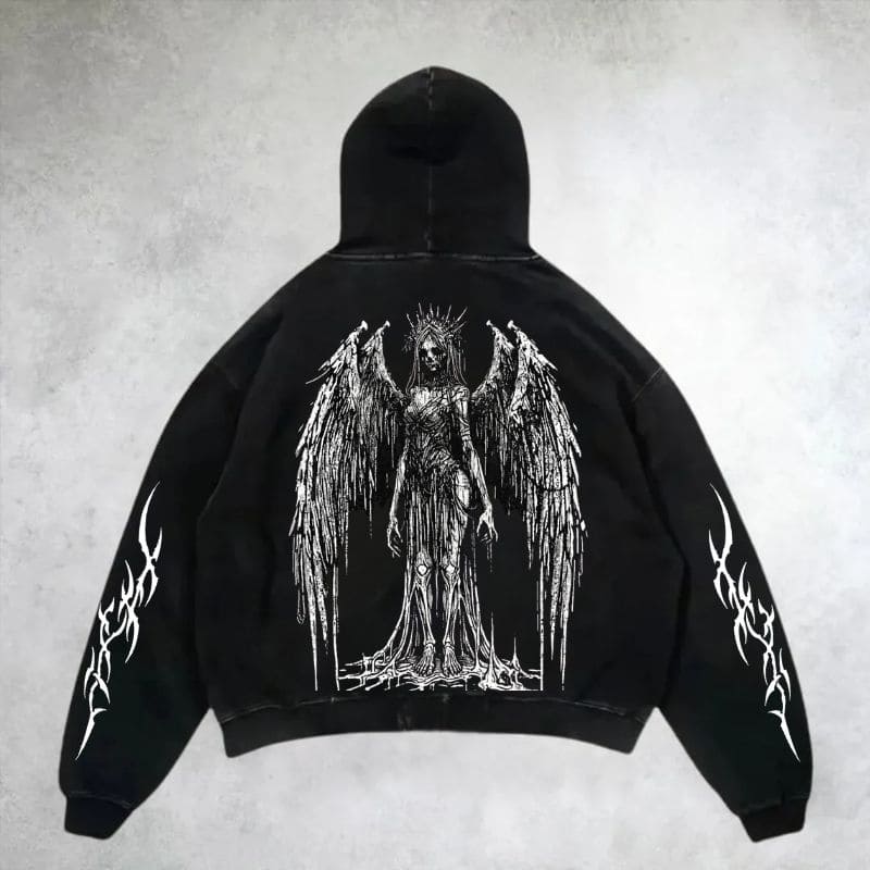 nitechapel-withered-dark-angel-hoodie-washed-black-back