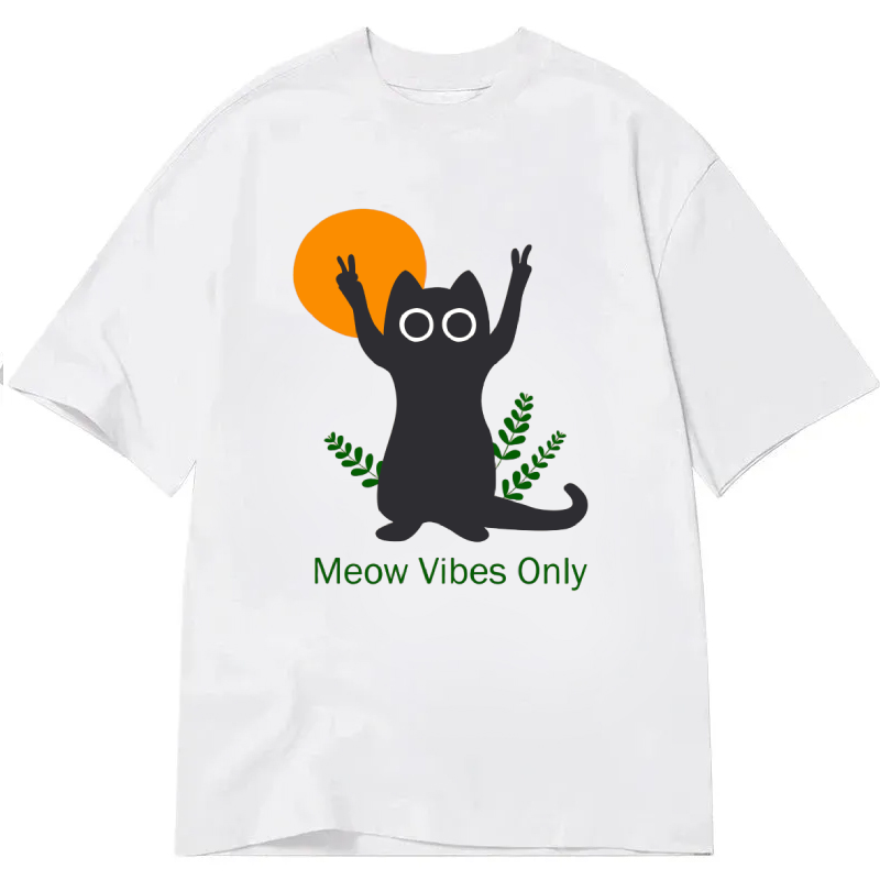 Cuddlefurry™ | Meow Vibes Only Classic T-Shirt