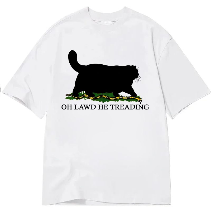 Cuddlefurry™ | Oh Lawd He Treading Classic T-Shirt