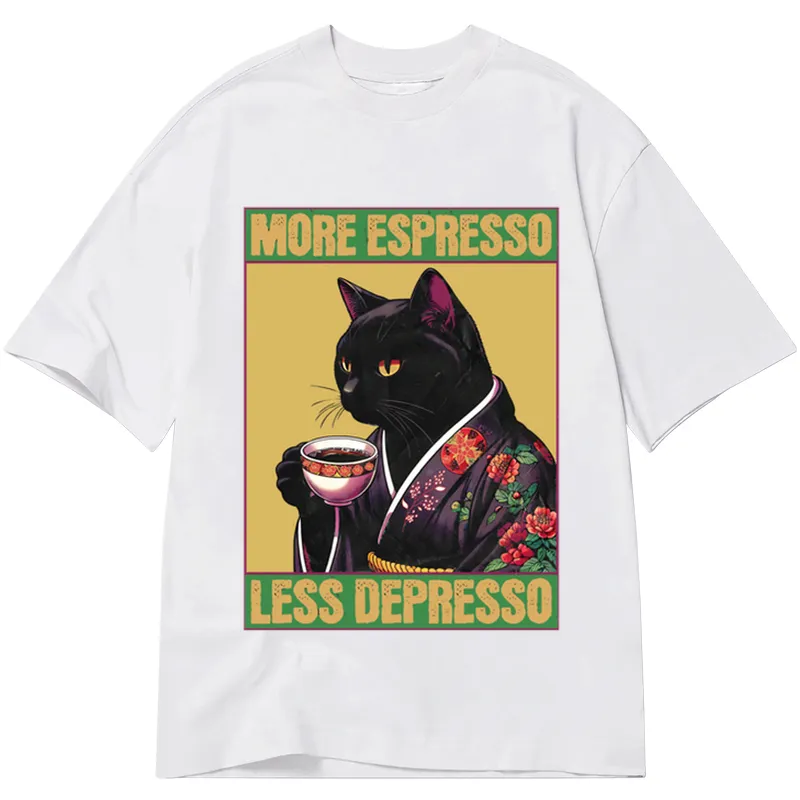 Cuddlefurry™ | Up Caffeine Down Depression Classic T-Shirt