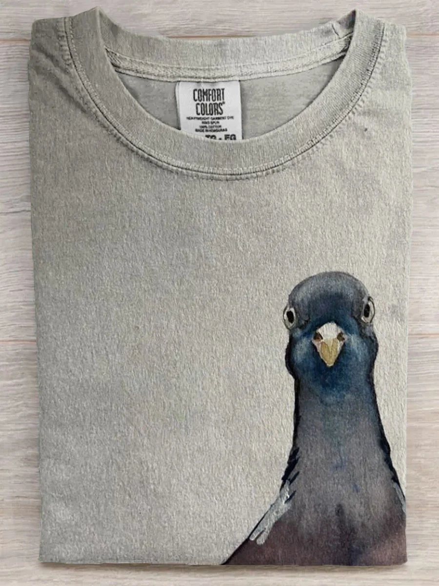 Judging U Silently Art Print Casaul Short Sleeve T-shirt