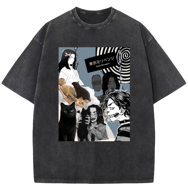 Cuddlefurry™ | Tokyo revengers Washed T-Shirt