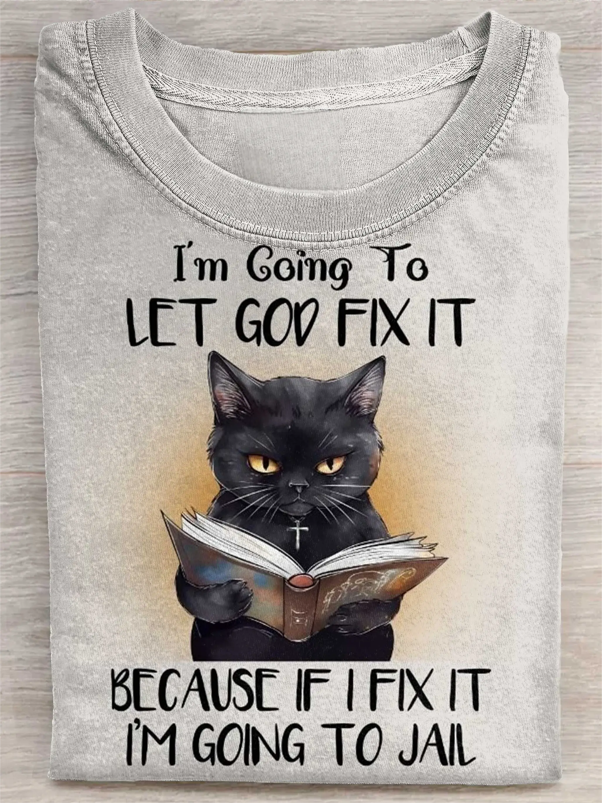 Funny Quote Art Print Short Sleeve T-shirt
