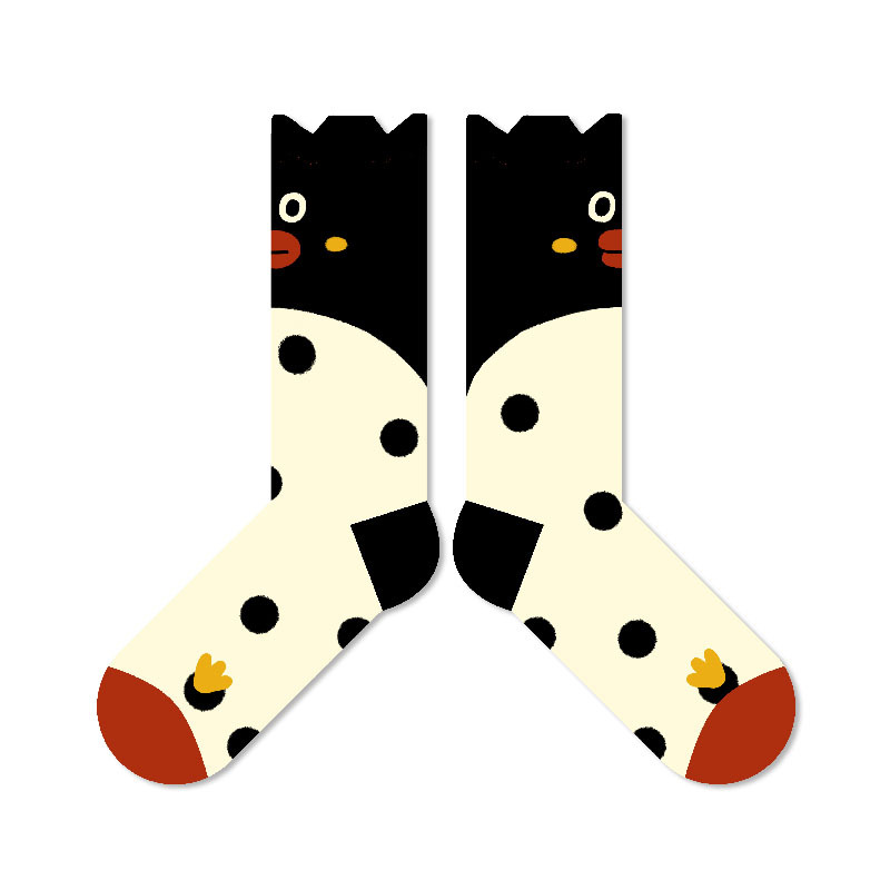 ADORABLE Penguin CARTOON COTTON SOCKS