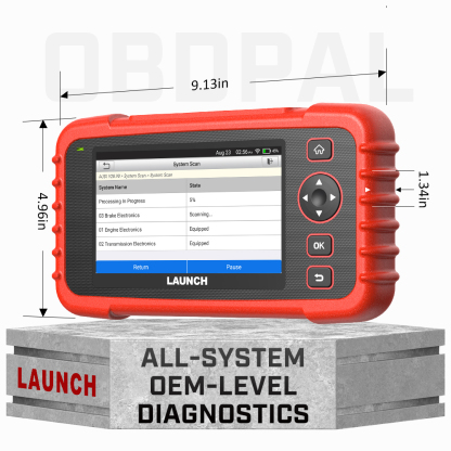 [8 Service Functions] Launch CRP129X Plus All System Car Scanner Diagnostic Tool