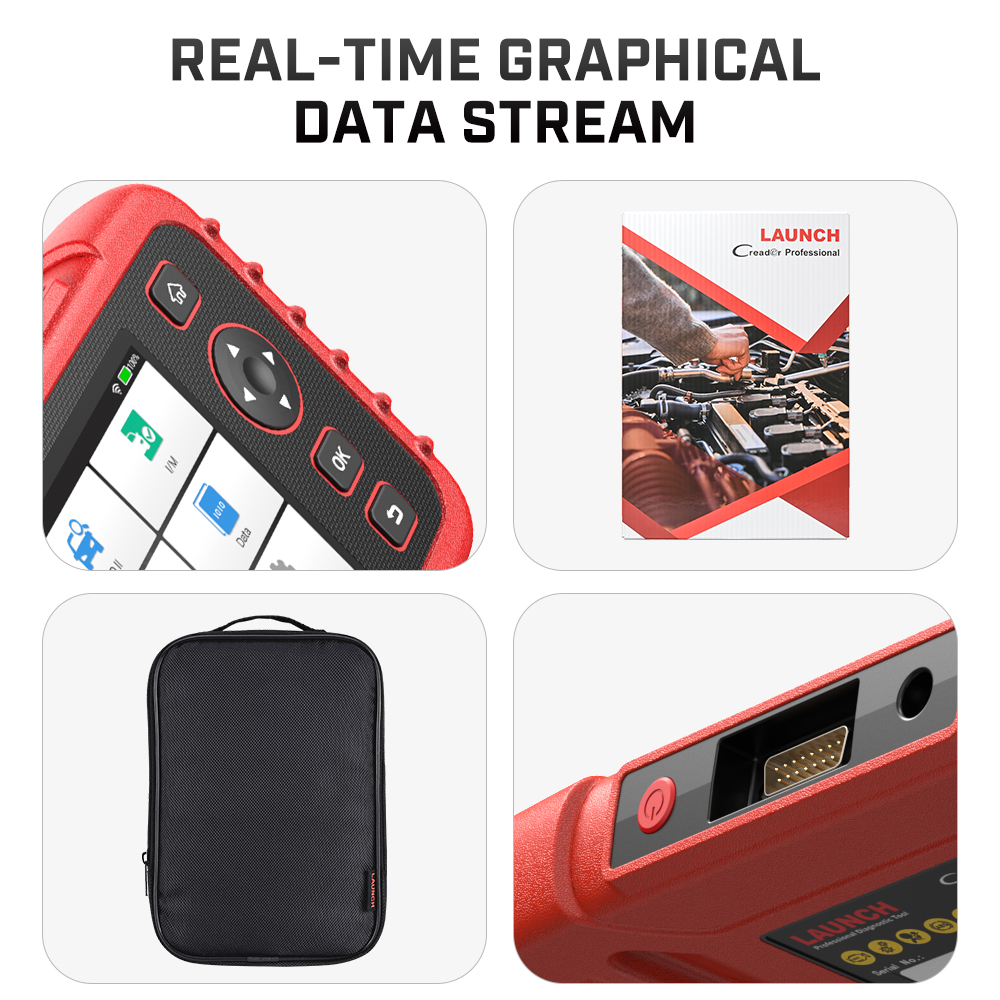 [8 Service Functions] Launch CRP129X Plus All System Car Scanner Diagnostic Tool