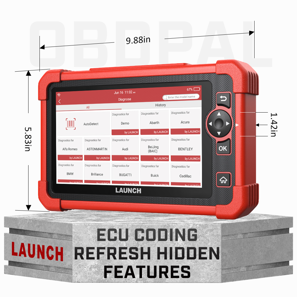 [31+Reset] Launch X431 CRP919X OBD2 Scanner ECU Coding Bidirectional Scan Tool