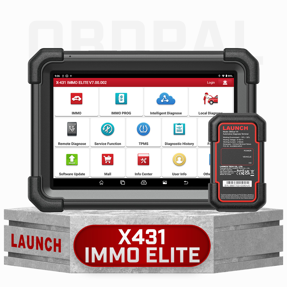 [Anti-theft Programming] Launch X431 IMMO Elite Automotive Key Programmer Immobilizer Diagnostic Scanner