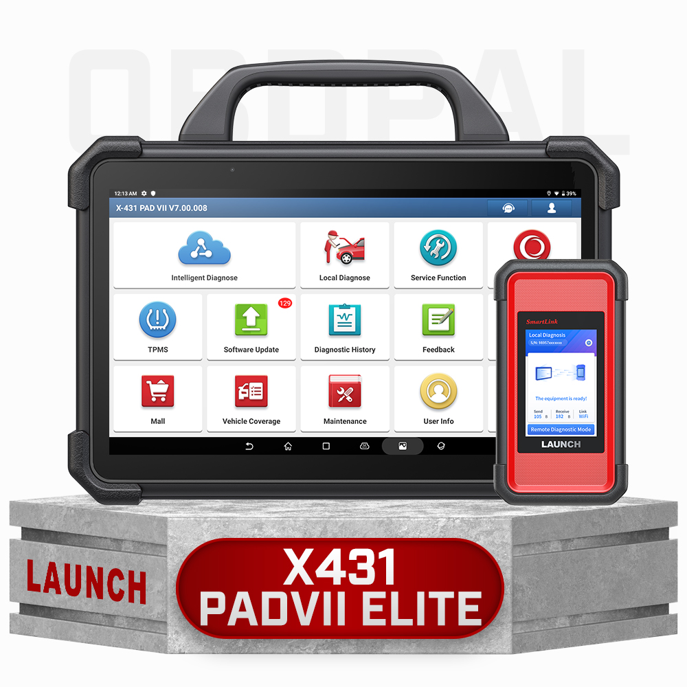 [No.1 Seller] Launch X431 PADVII Elite Full Function Scanner ECU Programming for 30 Brands